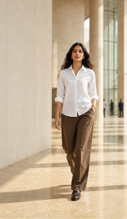 Purple Imli Trouser and Shirt Formal Combo