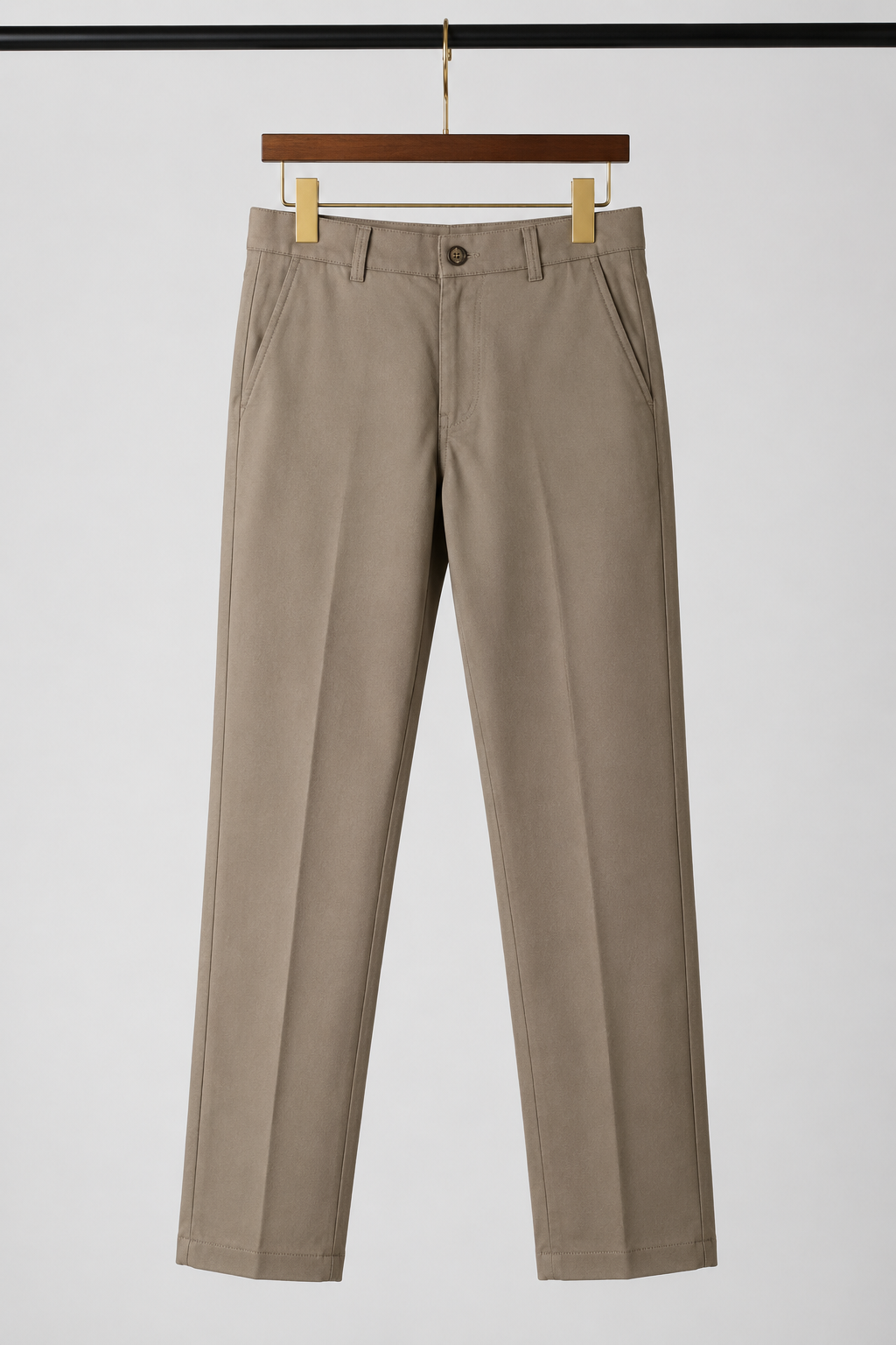 Olive Khaki Formal Trousers for Women