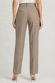 Taupe Beige Formal Trousers for Women – Purple Imli plain model