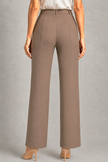 Beige Korean Trousers for Women