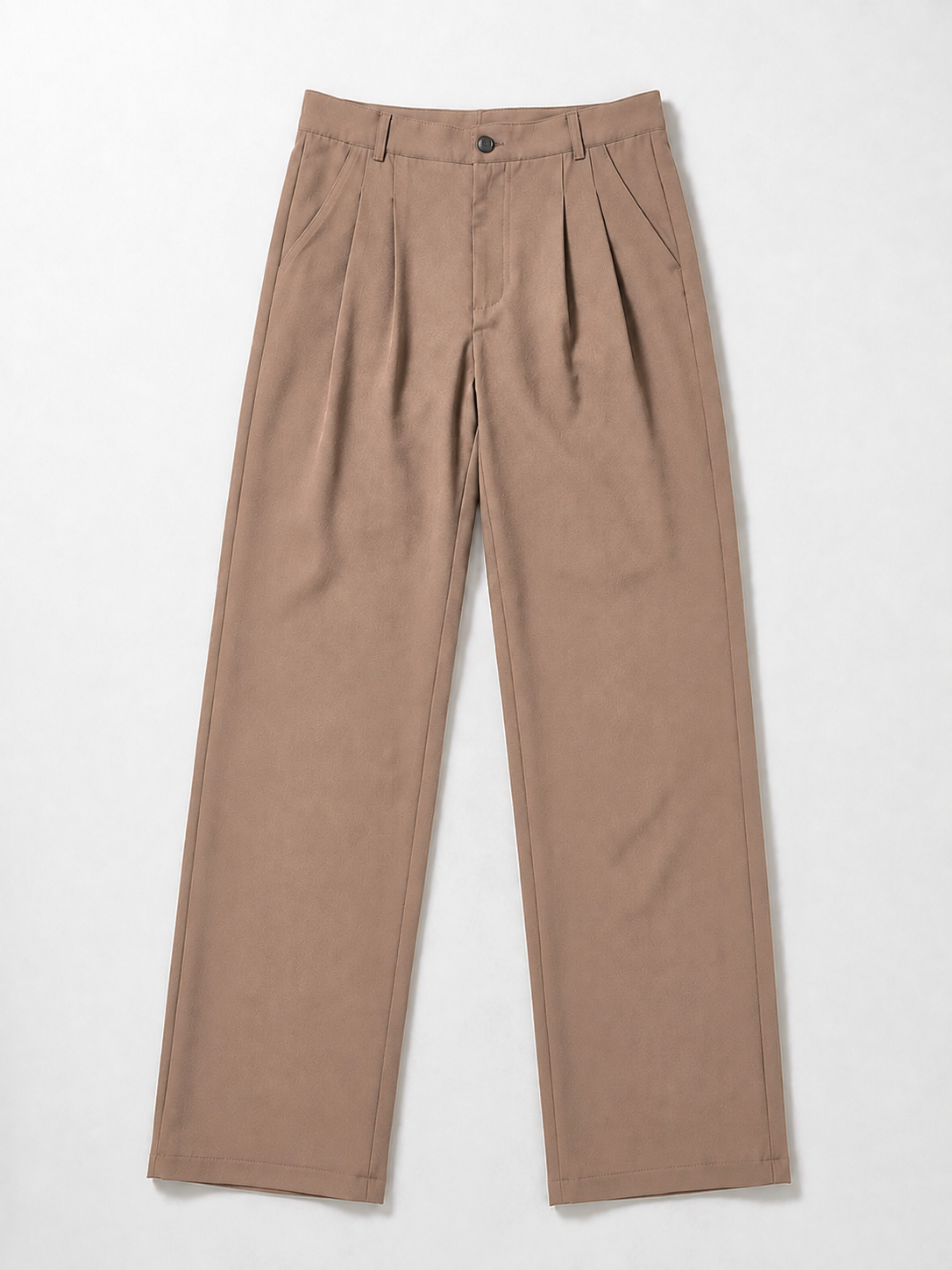 Beige Korean Trousers for Women