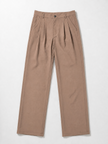 Beige Korean Trousers for Women