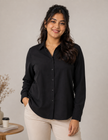 Black Formal Shirt for Women – Purple Imli plus