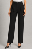 Black Korean Trousers for Women