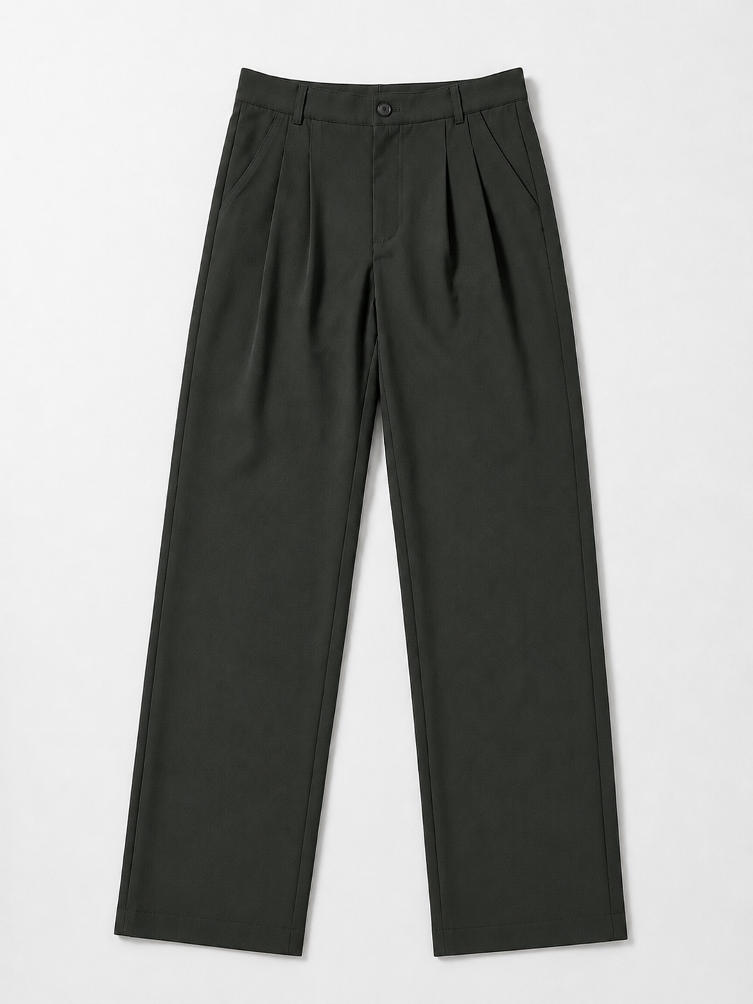 Dark Green Korean Trousers for Women