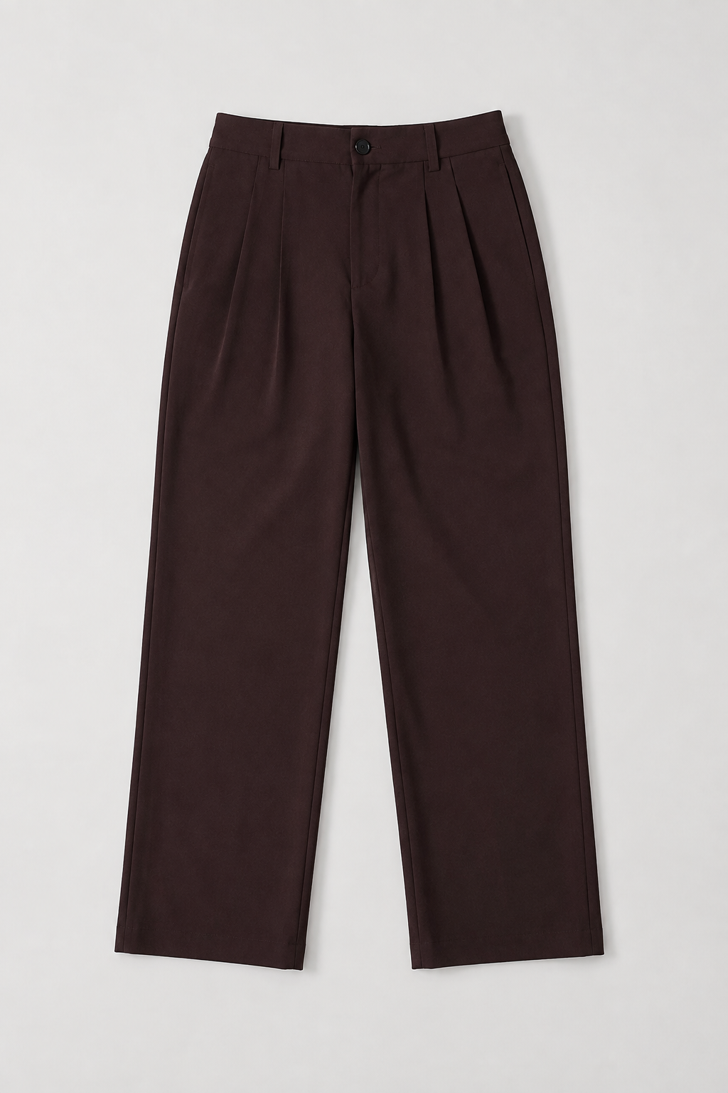 Wine Korean Trousers for Women