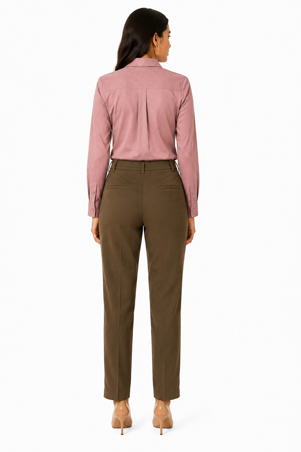 Dusty Rose Formal Shirt for Women