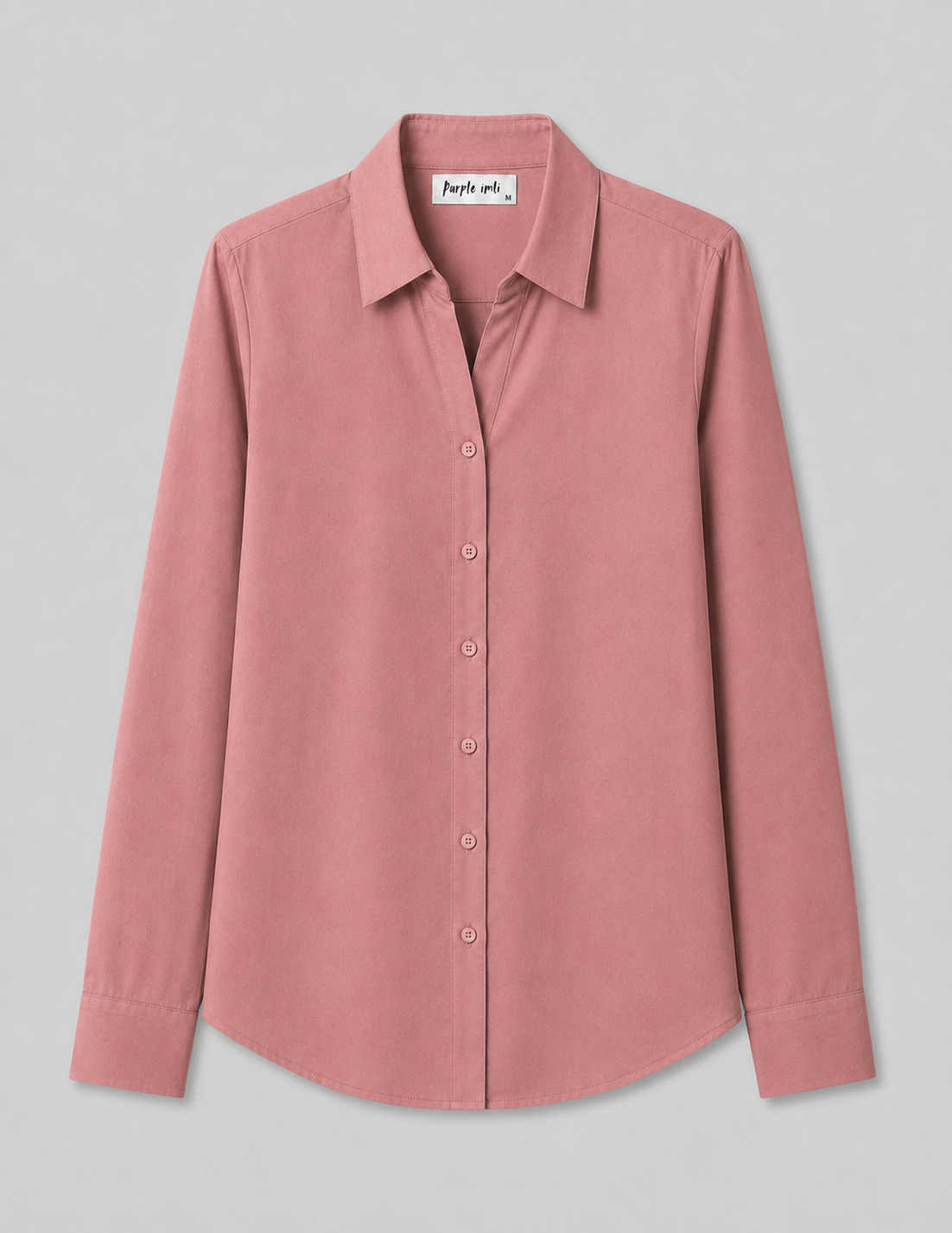 Dusty Rose Shirt with Black Trouser Combo for Women – Purple Imli
