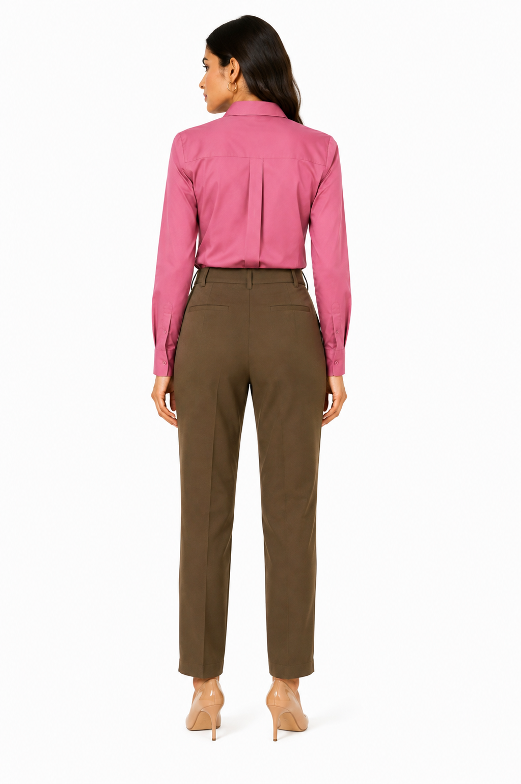 Hot Pink Formal Shirt for Women