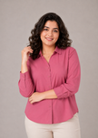 Hot Pink Formal Shirt for Women – Purple Imli plus