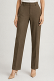 Maroon Shirt with Olive Khaki Trouser Combo for Women – Purple Imli