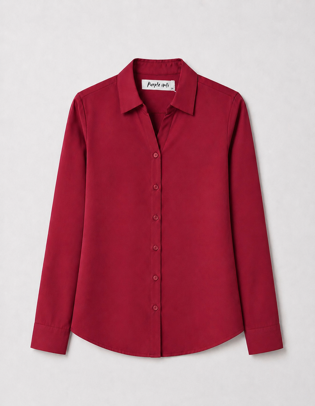 Maroon Shirt with Taupe Beige Trouser Combo for Women – Purple Imli