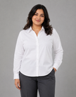 White Formal Shirt for Women – Purple Imli plus